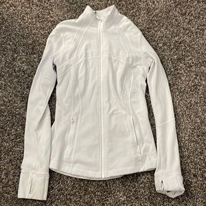Lululemon white define jacket size 8